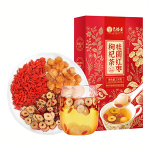 EFUTON TEA | Health Preserving Tea with Longan Red Dates Goji Berries and Rose