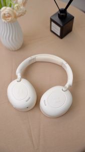 Havit Helios H655BT || Hybrid Active Noise Cancelling Wireless Headphones || Black and Beige
