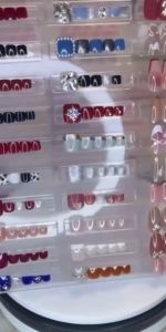 🔥🇹🇭ร้านไทย🇹🇭 🔥 เล็บปลอม ตล์โมเดิร์น ใช้งานง่าย 24 ชิ้น 🔥พร้อมส่ง🔥