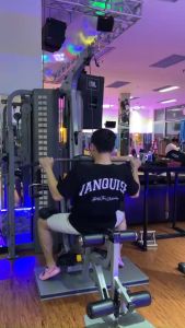 áo phông thể thao VANQUISH form OverSize 100% cotton cổ tròn