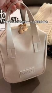 Túi đựng mỹ phẩm du lịch nhiều ngăn Light Travel - Túi đựng đồ skincare đồ trang điểm có quai xách da PU chống nước