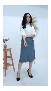 Rok Kerja A-Line Mewah & Flare Skirt Premium Quality