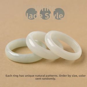 LINGFEI | Natural Nephrite Jade Ring Fashion Personality