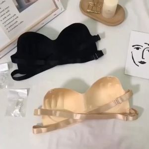 Push Up Bra Style Magic Seamless Strapless Push Up Bra 2 Ways Straps Keimav