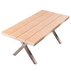 ZIYE | Outdoor Expandable Teak and Plastic Composite Table