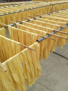 Spicy Sichuan Protein Meat Roll Bean Skin BBQ Skewers Cold Dish Fried Street Food Dried Tofu Product from Shandong Province