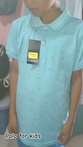 PALETTES Kids Boys Collared Polo Shirt #9673 - Regular Fit, Stretchable and Elastic - Sizes 4 to 12