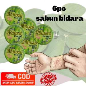 6 PCS Paket Hemat Sabun BIDARA Ruqiyah 50gr