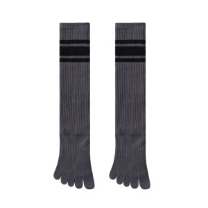 Acalen | Five-Finger Pressure Anti-Slip Separated-Toe Knee-High Compression Socks