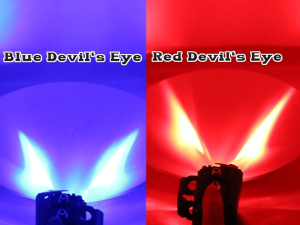 FUNTIMES 8 Lighting Modes Motorcycle LED Headlight Aluminum Alloy High Brightness for Night Riding IP67 Waterproof