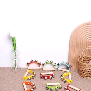 Mainan Kayu Musik untuk Anak: Rattle Bells Jingle dari KOI STORE