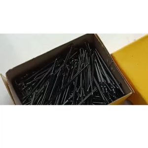 Kẹp gim tăm cứng chữ Y bằng thép chống gỉ chính hãng màu đen chuyên dùng cho makeup làm tóc gồm 100 chiếc GA625