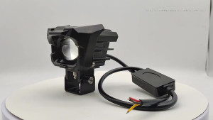 MOTOWOLF MDL 5004 spotlight power 65W adjustable high and low with power cord complete set of equipment