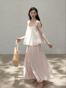 Cantonstory | High Waist Straight Leg Wide-leg Trousers
