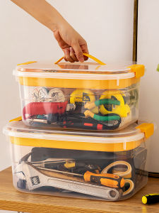 Handheld Tool Storage Box Multi-Functional Electrician Hardware Parts Accessories Screw Miscellaneous Box Wrench Tool Box