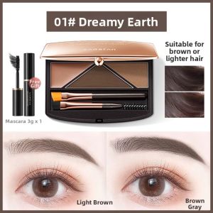CARSLAN | Natural Long-lasting Smudge-resistant Brow Powder Eyebrow Shadow Makeup