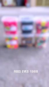 Xô 80gr (Khoảng 400 sợi) Thun Cột Tóc Vải Cho Bé Size Nhỏ 1-15cm Dễ Thương Xinh Xắn Không Đau Tóc