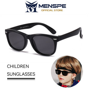 MENSPE Fashion Kids Sunglasses UV400 Sunglasses Childrens Polarized Sunglasses TPEE Sunglasses Travelling Cycling Hiking Riding Running Glasses