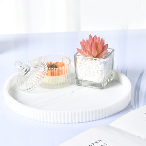 A Silicone Lace Round Decorative Storage Tray Coffee Table Decorative Storage Tray Round Tray Home Decoration Tray Desktop Decorative Tray Decorative Tray Center Decorative Tray