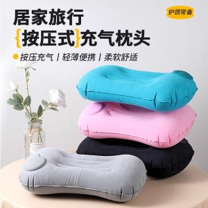 Portable Inflatable Travel Pillow Pressure Relief Long Distance Car Train High Speed Train Camping Outdoor Travel Cushion