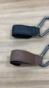 Koopers Microfiber Leather Stroller Hook Aksesori Kerusi Tolak Keperluan Perjalanan Bayi