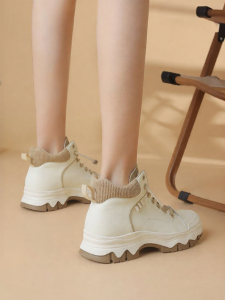 Josiny | Fur-Lined High-Top Short Ankle Boots for Winter
