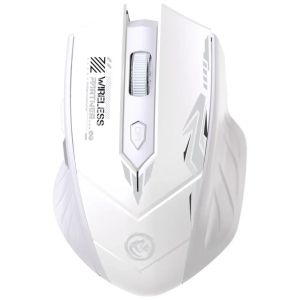 kebidumei | KEBIDUMEI Bluetooth 5.2 Mouse Dual-Mode 2.4G Wireless Mouse 6 Buttons Gaming Mice Rechargeable E-Sports Mouse 1600DPI For Laptop