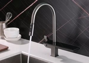 READY STOCK Kitchen Faucet Pull Out Water Splash Pili Penutup Kepala Paip Tarik Faucet Kitchen Cabinet
