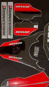 Decal Stiker CRF 150l Full Body Merah Abu-abu Racing D-I2-1302 (D-I2-494) I2-354
