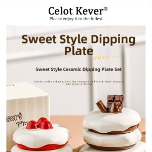 Cute Ceramic Condiment Dishes Set