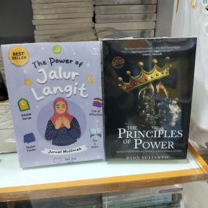 Paket 2 buku the power of jalur langit dan the principles of power. langsung dapat 2 buku.