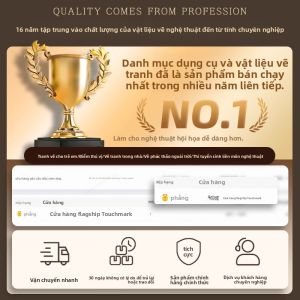 Touch Mark | Giấy Vẽ Dày Đặc Biệt Cho Sinh Viên Mỹ Thuật 8k/4k & Giấy Vẽ Màu Nước