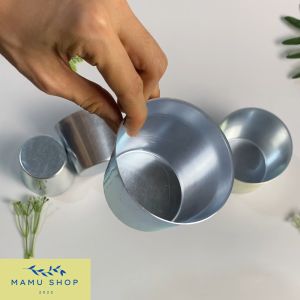 Ly làm nước đá tủ lạnh bằng nhôm đủ kích thước từ số 7 đến số 10 Mamu shop M158