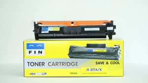 FIN หมึกปริ้นเทียบเท่า HP17A HP CF217A  ใช้ได้กับเครื่องปริ้น HP LaserJet M102a M102w M130a M130fn M130fw ไม่ส่งผลเสียต่อเครื่องพิมพ์