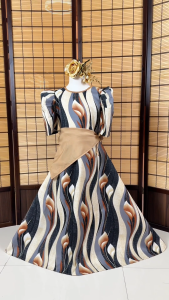 Filipiniana Costume for KIDS Modern Filipiniana Costume with bandana Red Signature