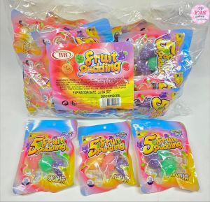 20pcks FRUIT PUDDING JELLY X5PCS/loot bag fillers /paninda /giveaways/party favors.
