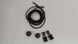 Universal Fit Elastic Shoe Strings for All Ages Round Strong Lock Design Hassle-Free Installation for Running Walking Training and Everyday Comfort