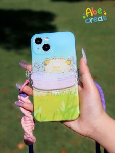 สายรัดโทรศัพท์มือถือแบบผูกได้ยาวและติดได้หลายครั้งจากผ้าฝ้ายและหมาป่า อุปกรณ์เสริมโทรศัพท์มือถือแบบลำลองที่สามารถดึงดูดได้และป้องกันการตกหล่น