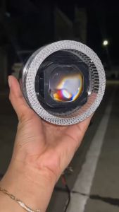 IBRIGHT Lampu Utama Projie Biled Matrix X1 ZE2XB Original RGB APP Shroud Body Black Biled Premium