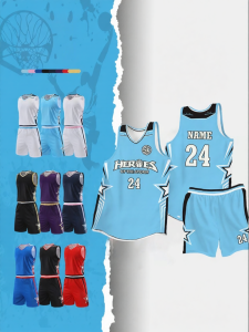 SK | Custom Printed Basketball Uniform