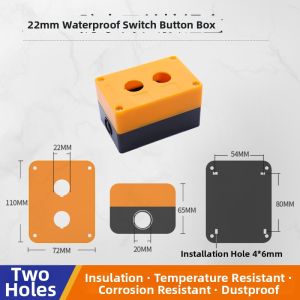 kuicc | Emergency Stop Dustproof Waterproof Control Box with Indicator Light