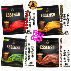 Lor Essenso / 3in1 & 2in1 Microground Coffee - Instant Coffee Drink - Pack