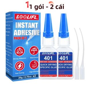 LOOLIFL | LOOLIFL Siêu Keo Nhanh Khô 10 Giây Liên Kết Chống Thấm Nước Cho Đồ Chơi Sửa Chữa 3D In Sửa Giày DIY Cyanoacrylate Keo