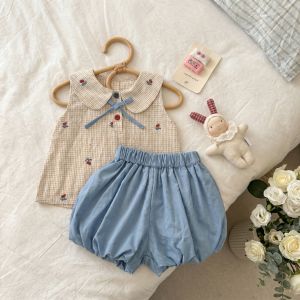 Tagkita | Bộ Đồ Nữ Phong Cách Hàn Quốc Không Tay 2 Mảnh