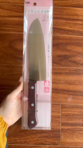 Dao Santoku KAI Wellness AB5580 165mm cao cấp Nhật Bản