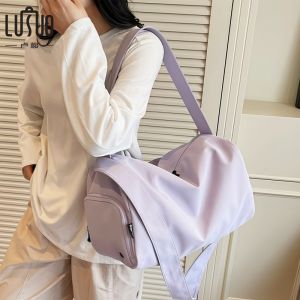 Womens Fitness Travel Bag Large Capacity Sports Swimming Dance Wet And Dry Separation Leisure Nylon Backpack Style Single Shoulder Bag