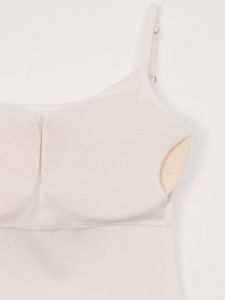 Áo Ba Lỗ Dệt Kim MuuRos Có Đệm Ngực Áo Ba Lỗ Không Tay Áo Lót Nữ Áo Khoác Ngoài Mùa Hè Thường Ngày Màu Trơn Đa Năng