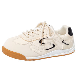 Warrior | Vintage Round Toe Thick Sole Sneakers