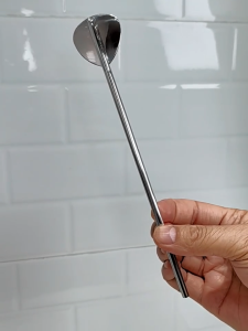 ArtLiving Premium Stainless Steel Straw Spoon 2 in 1 Straw Spoon Reusable Straw Spoon For Drinking