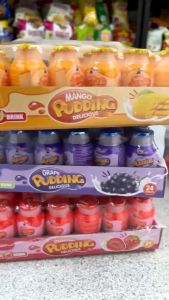 53g x 24pcs Ali Baba Brand Strawberry / Grape / Mango Pudding Delicious Fruit Drink Halal
